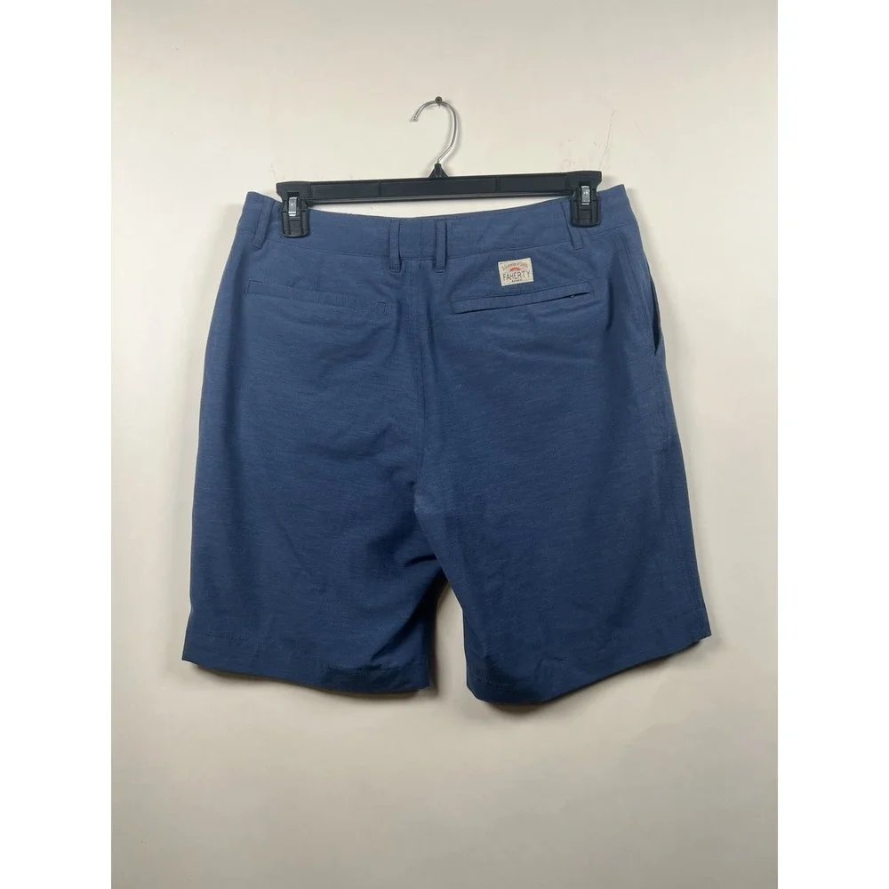 Faherty Men's All Day Shorts‎ SZ 34 Blue